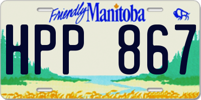 MB license plate HPP867