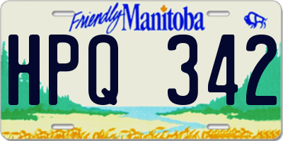 MB license plate HPQ342