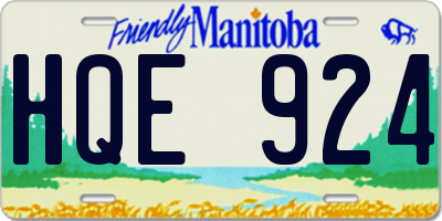MB license plate HQE924