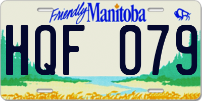 MB license plate HQF079