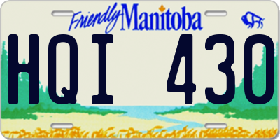 MB license plate HQI430