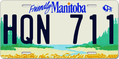 MB license plate HQN711
