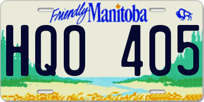 MB license plate HQO405