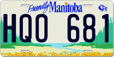 MB license plate HQO681