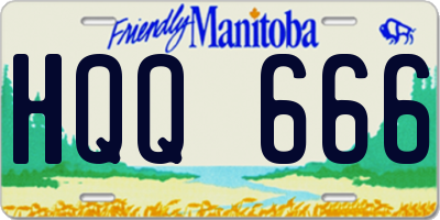 MB license plate HQQ666