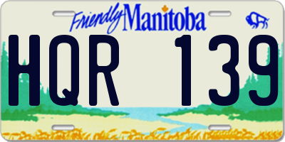 MB license plate HQR139