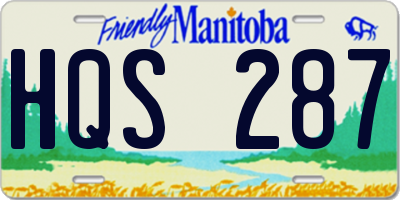 MB license plate HQS287