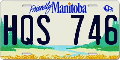 MB license plate HQS746