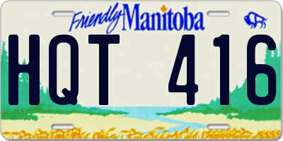 MB license plate HQT416
