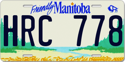 MB license plate HRC778