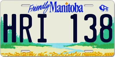 MB license plate HRI138