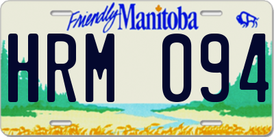 MB license plate HRM094