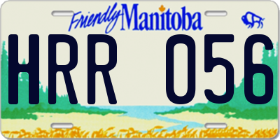 MB license plate HRR056