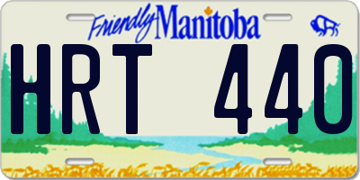 MB license plate HRT440