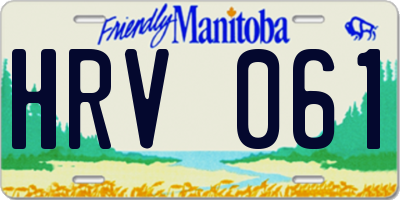 MB license plate HRV061