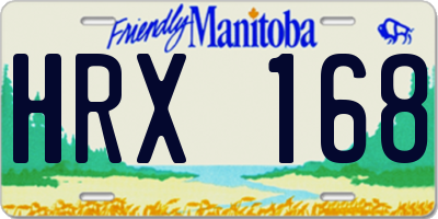 MB license plate HRX168