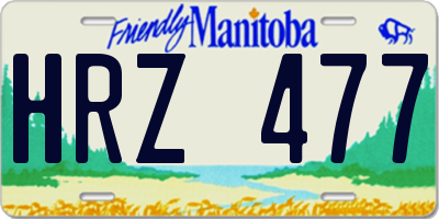 MB license plate HRZ477