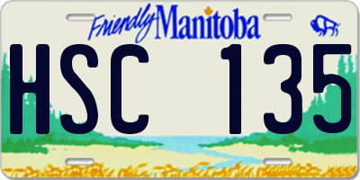 MB license plate HSC135