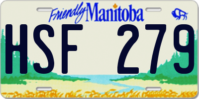 MB license plate HSF279