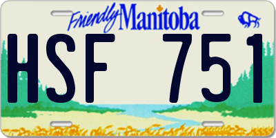 MB license plate HSF751