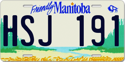 MB license plate HSJ191
