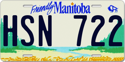MB license plate HSN722