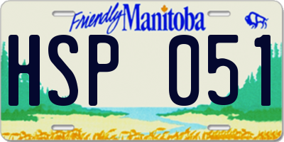 MB license plate HSP051