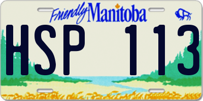 MB license plate HSP113