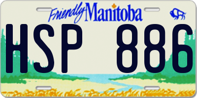 MB license plate HSP886