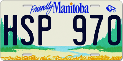MB license plate HSP970