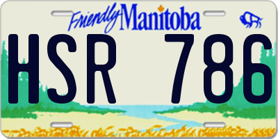 MB license plate HSR786
