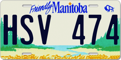 MB license plate HSV474