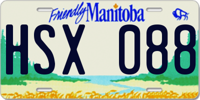 MB license plate HSX088