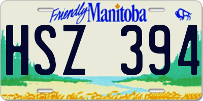 MB license plate HSZ394