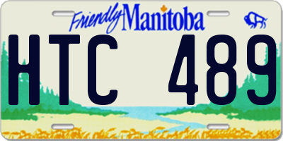 MB license plate HTC489