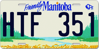 MB license plate HTF351