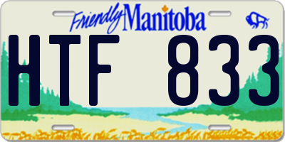 MB license plate HTF833