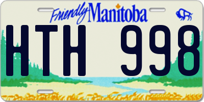 MB license plate HTH998