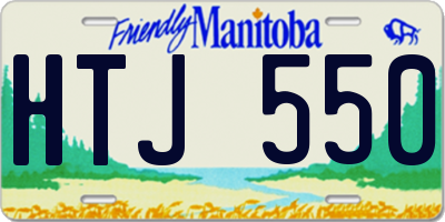 MB license plate HTJ550
