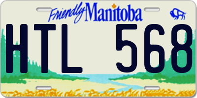 MB license plate HTL568