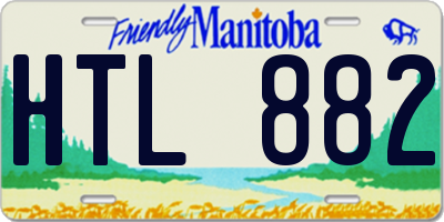 MB license plate HTL882