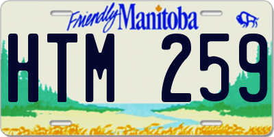 MB license plate HTM259