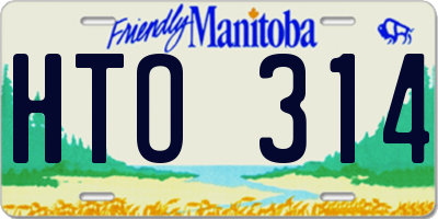 MB license plate HTO314