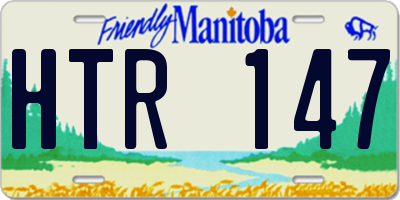 MB license plate HTR147