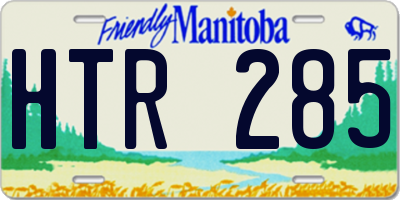 MB license plate HTR285