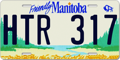 MB license plate HTR317