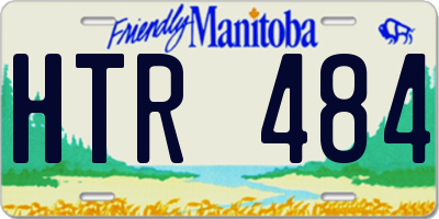 MB license plate HTR484