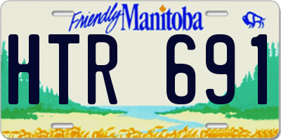 MB license plate HTR691