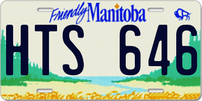 MB license plate HTS646