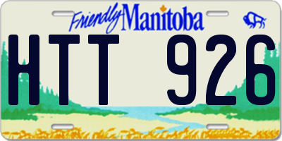 MB license plate HTT926